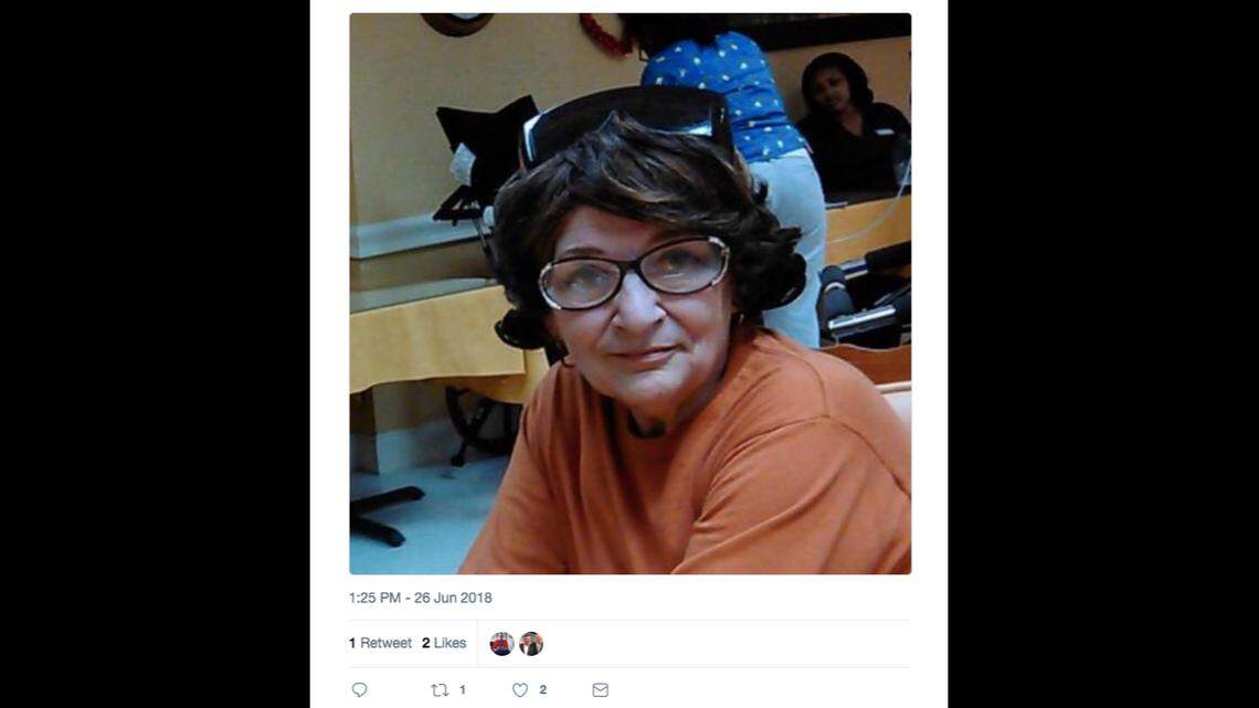 Police say the body of Clara Jeanne Barna, 75, was found decomposing in her garage. Her car was missing.