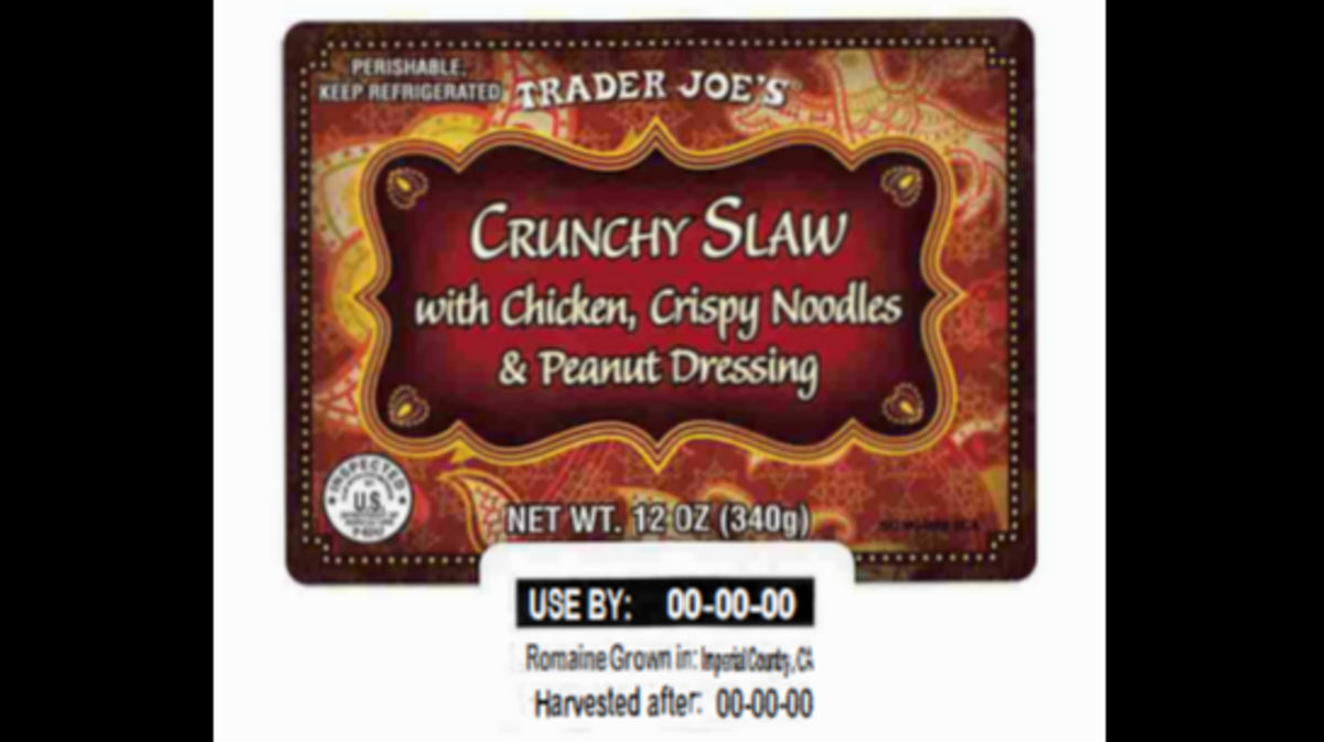 This Trader Joe’s salad was recalled after concerns the dressing could contain plastic.