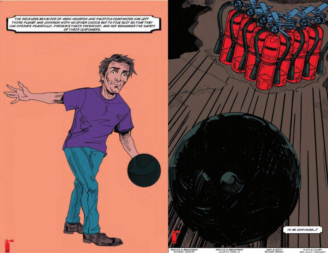 Cris Feldman of Feldman & Feldman PC said the comic book complaint is a way to use some levity to “literally illustrate a very serious point.”