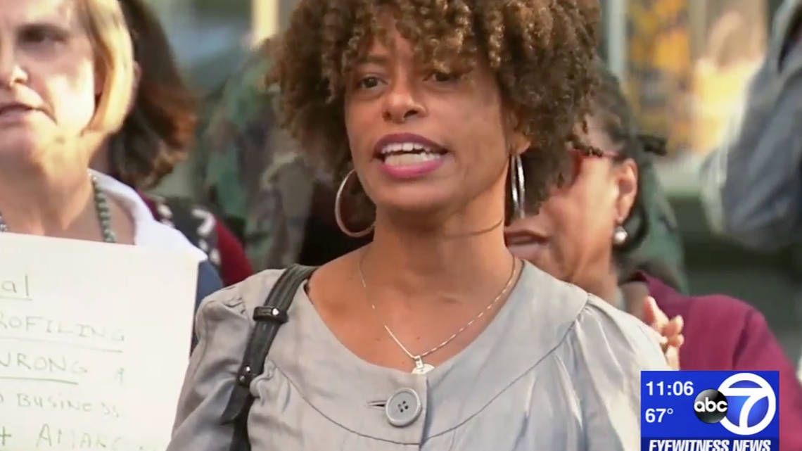 Nancy Bedard and her teenage daughter were shopping at Amarcord Vintage Fashion, a boutique in Brooklyn, New York City, when they say an employee accused them of stealing. The New York Police Department said a cop handcuffed the pair but didn't find stolen items.