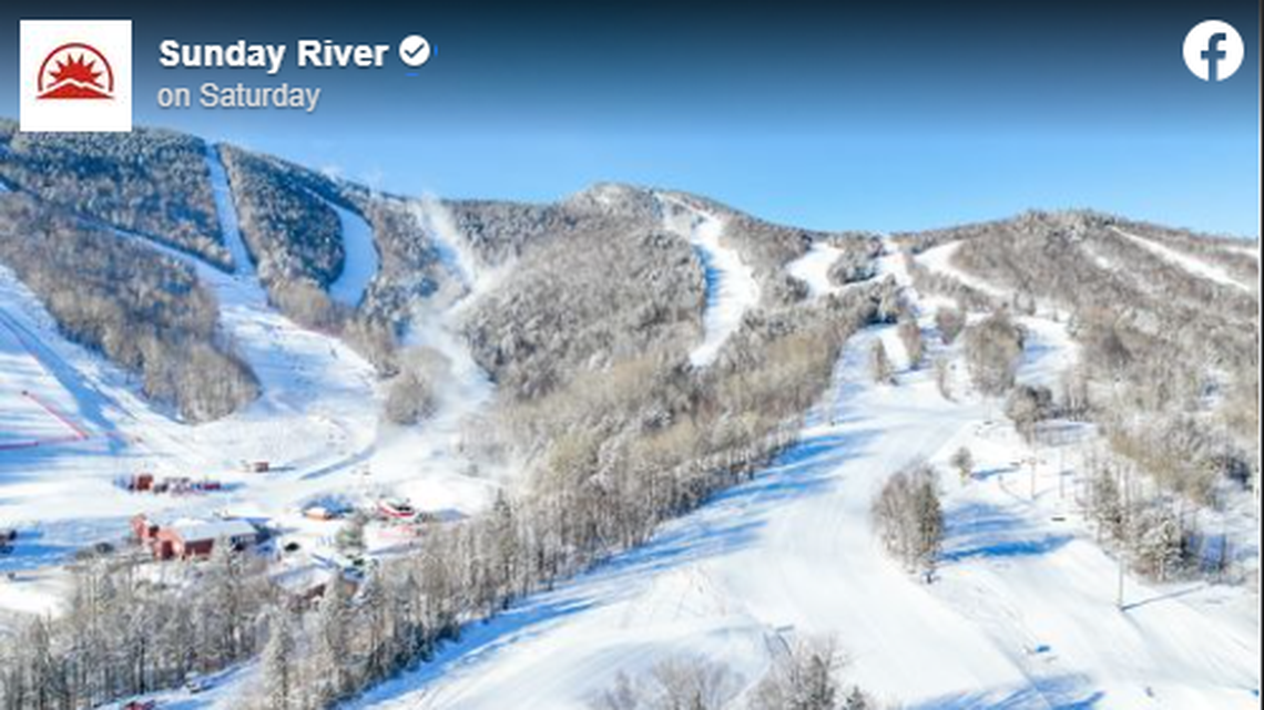 A 17-year-old was injured after a ski lift she was in crashed, Sunday River resort said.