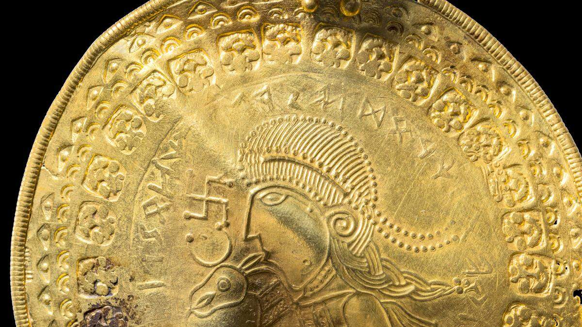 The disc says “Odin’s man,” the oldest-known inscription with a reference to Norse God Odin.