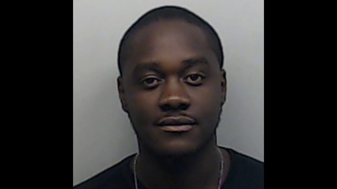 Verlaine Laguerre of Atlanta, Georgia, escaped from the courthouse during a lunch break last month before hearing the guilty verdict in his murder trial. He is still on the run.