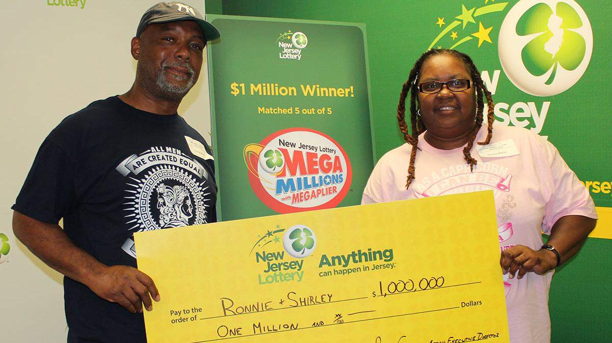 Ronnie Martin, of Long Pond, Pennsylvania, won $1 million from New Jersey Mega Millions tickets playing numbers he found years ago in a fortune cookie, according to the lottery.