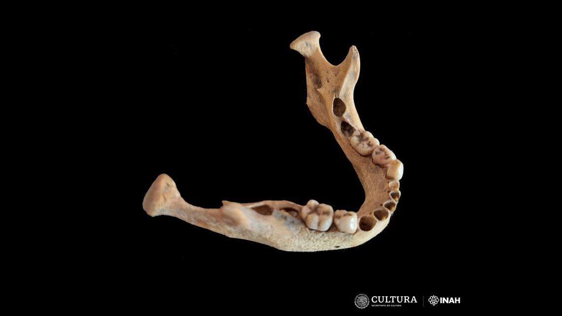 A child, who died sometime between the ages of 3 and 5, was found buried at the site, archaeologists said.