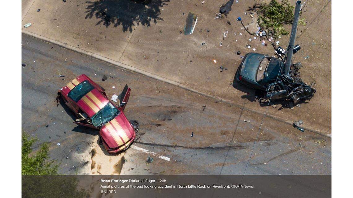 Arkansas police say 12-year-old Aniyah Dilworth died in a car crash after her father was racing the driver of another vehicle on Wednesday afternoon. The street race happened in North Little Rock.