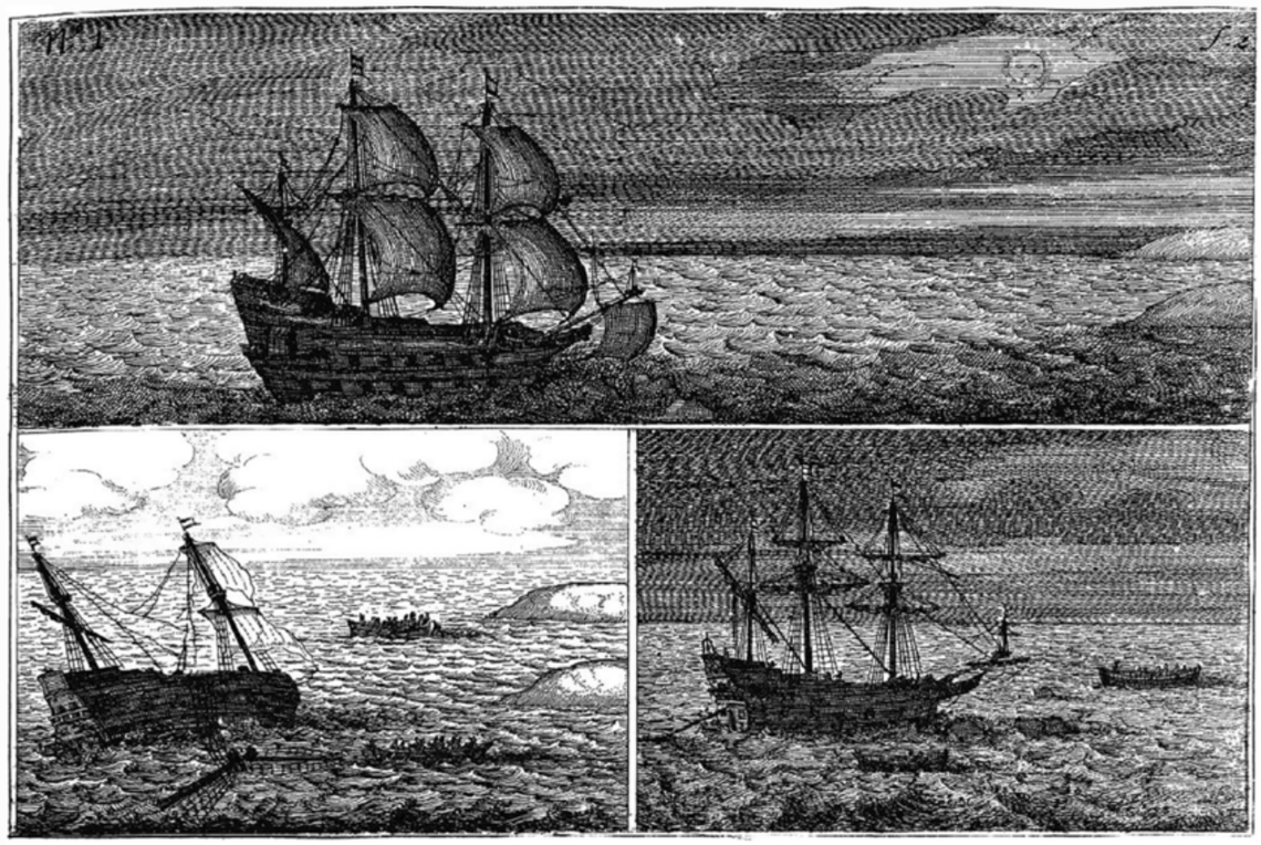 A depiction of the Batavia