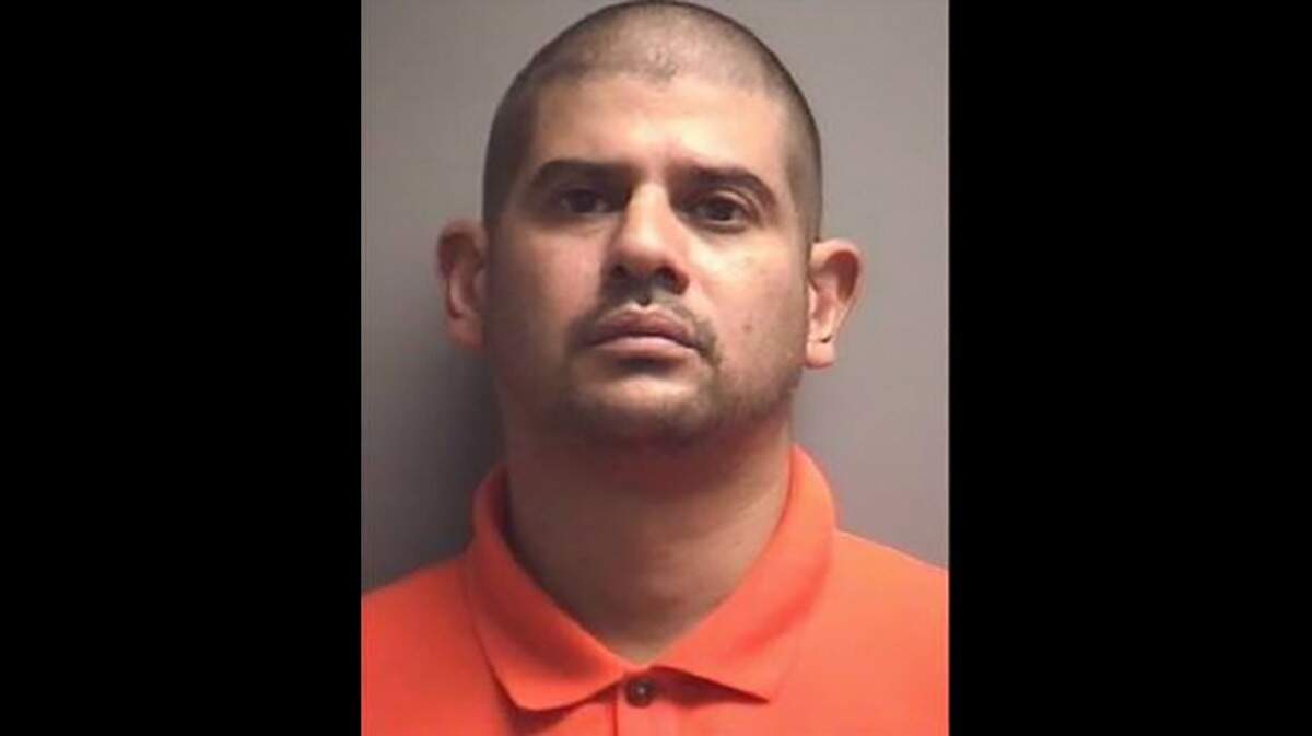 Efrain Gutierrez, 38, was arrested last week, accused of aggregate theft. Police say he repeatedly stole from the Victoria's Secret at a mall in Humble, Texas, racking up $10,151 in ladies undies.
