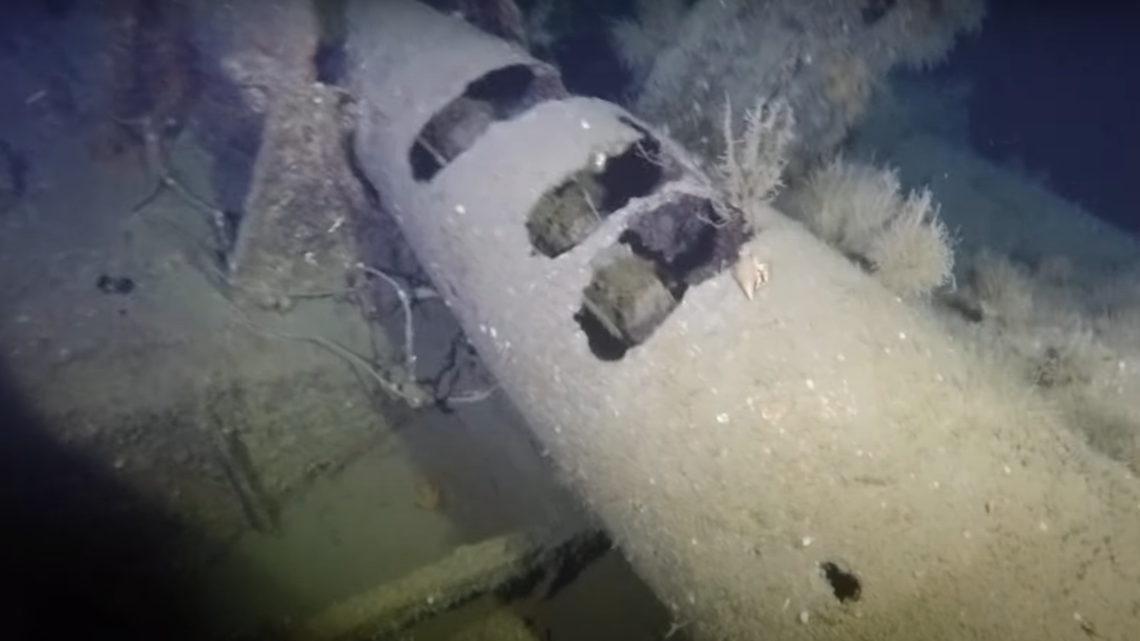 Divers discovered a German World War I-era shipwreck off the coast of Scotland, a ship captain said.