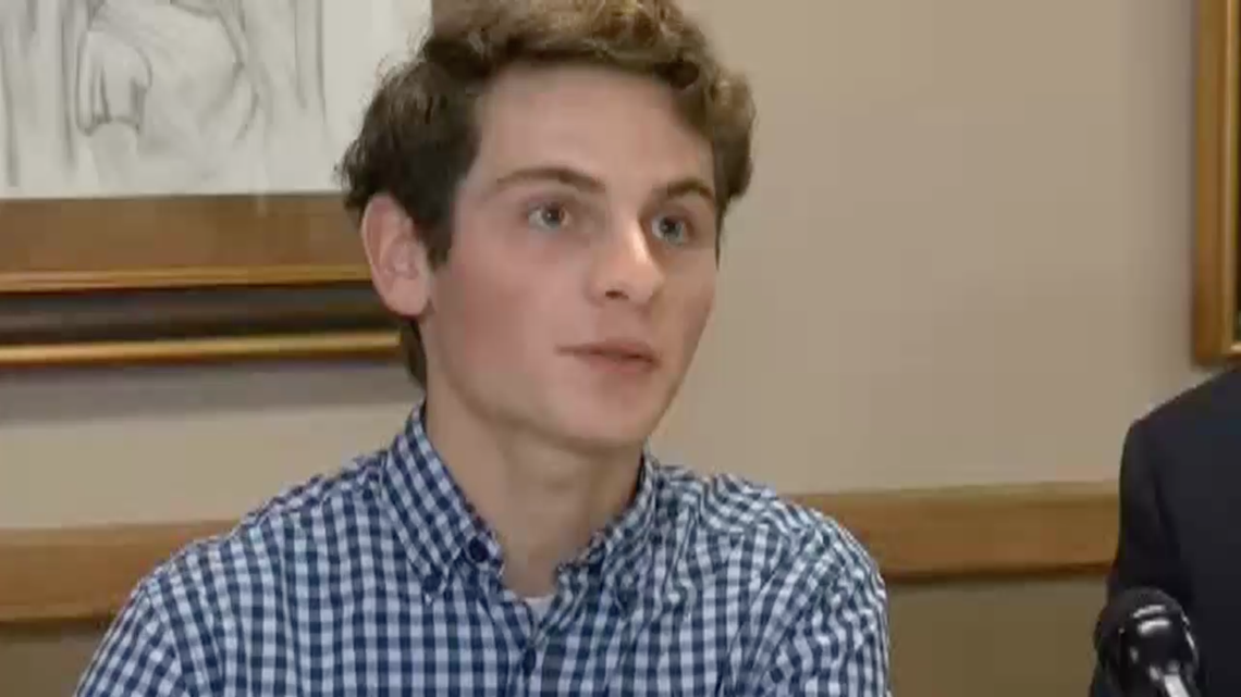Sam Blackledge, valedictorian of West Prairie High School in Sciota, Illinois, said officials at his school forced him to remove references to Jesus, God and Christianity from his graduation speech. He has since hired a lawyer from First Liberty Institute.