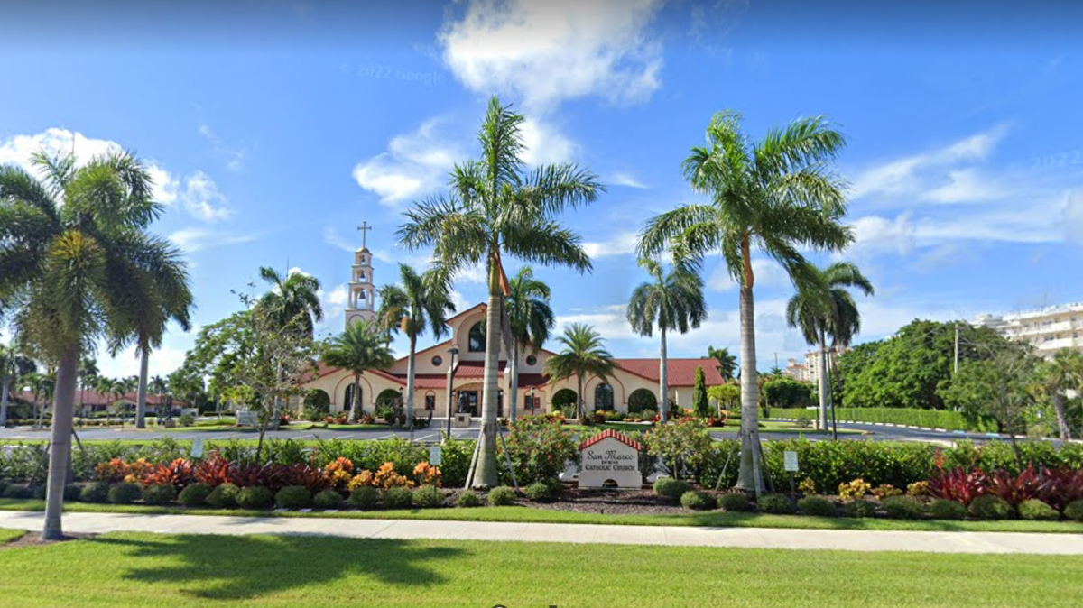 A 24-year-old man suspected of vehicular manslaughter in Connecticut was arrested while playing Bingo at San Marco Catholic Church in Florida, police said.
