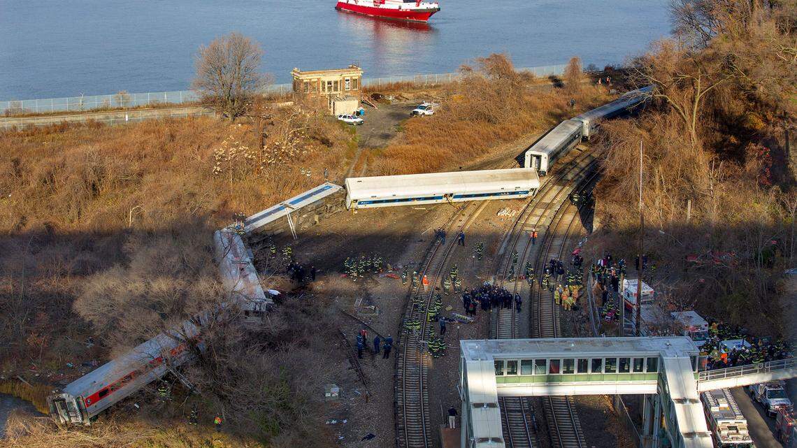 Trains have derailed in Ohio, South Carolina, Texas and Connecticut in recent weeks. (AP Photo/Craig Ruttle, File)