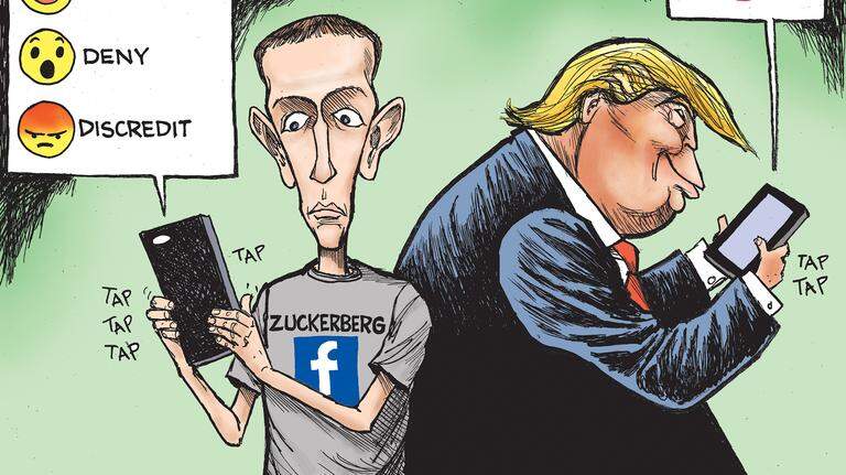 McClatchy editorial cartoons for the weeks of Nov. 5 and 12, 2018