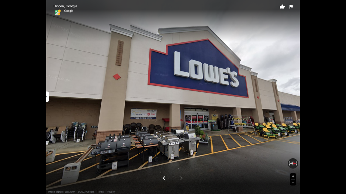 An employee at a Rincon, Georgia, Lowe’s was terminated for trying to stop a theft, police said.