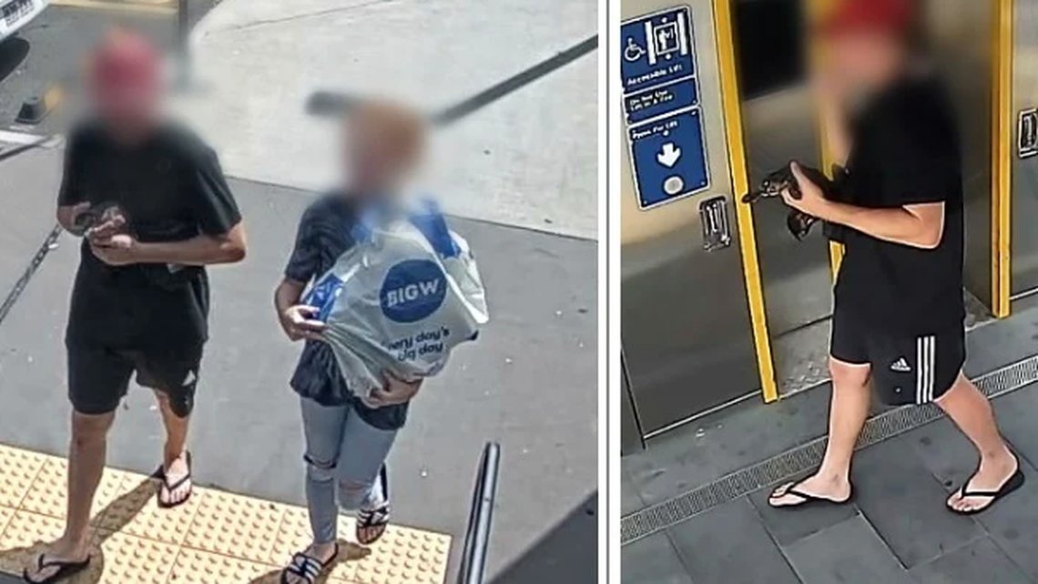 The man carried the platypus around in a towel on a train and in a shopping center, police said.