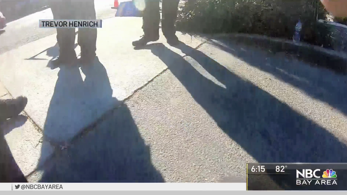 Guards for anti-abortion group 40 Days for Life are charged with using pepper spray at Walnut Creek Planned Parenthood protest, California officials say. Screengrab from KNTV.