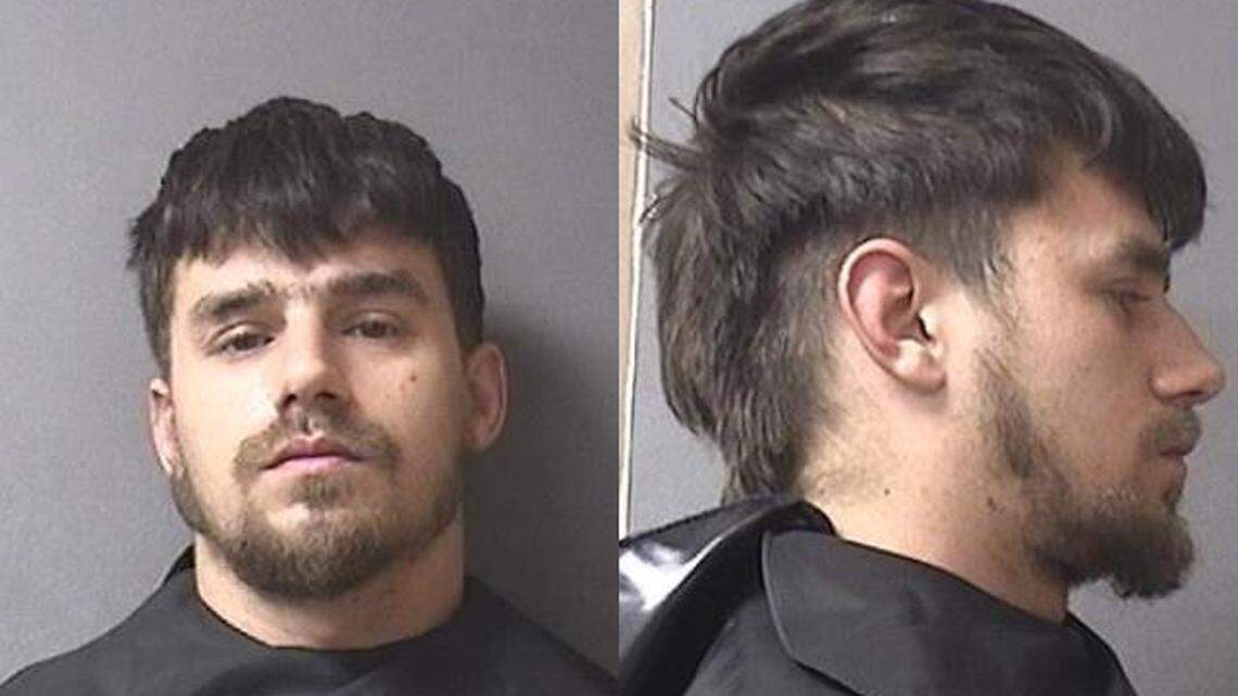 Tyler Sink, 26, faces misdemeanor theft charges in Indiana’s Madison County, in addition to earlier drug charges, according to state police.