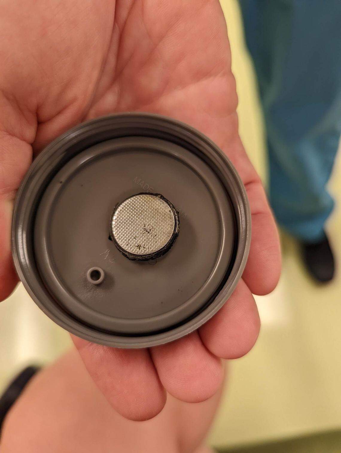 Button batteries are common in kids toys and can be fatal when ingested.