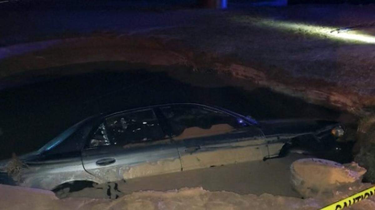 A Florida driver faces DUI charges after cops said she hit a fire hydrant, making a sinkhole that swallowed her car and nearly drowned her and a woman trying to help. Marion County responders rescued her.