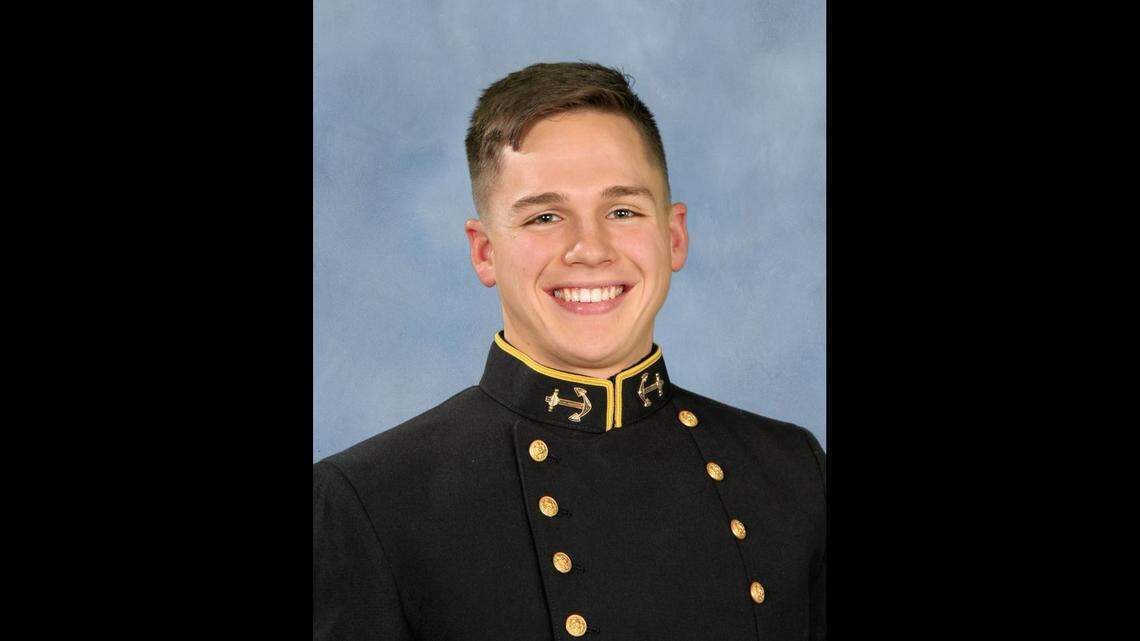 Luke Gabriel Bird, 21, a Naval Academy student from Texas, died falling over a waterfall in Chile, officials said.