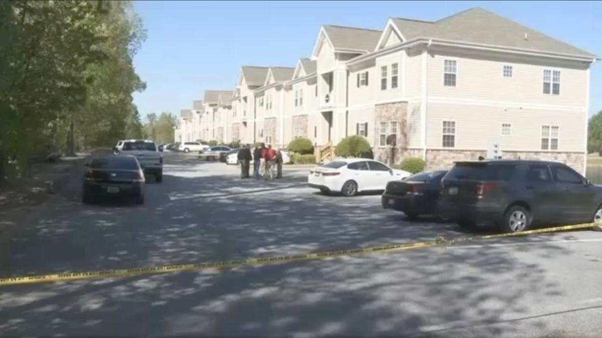 A Greenville County, South Carolina, woman shot a suspected burglar in her closet Friday morning, authorities said. A family member said the man was stalking her.
