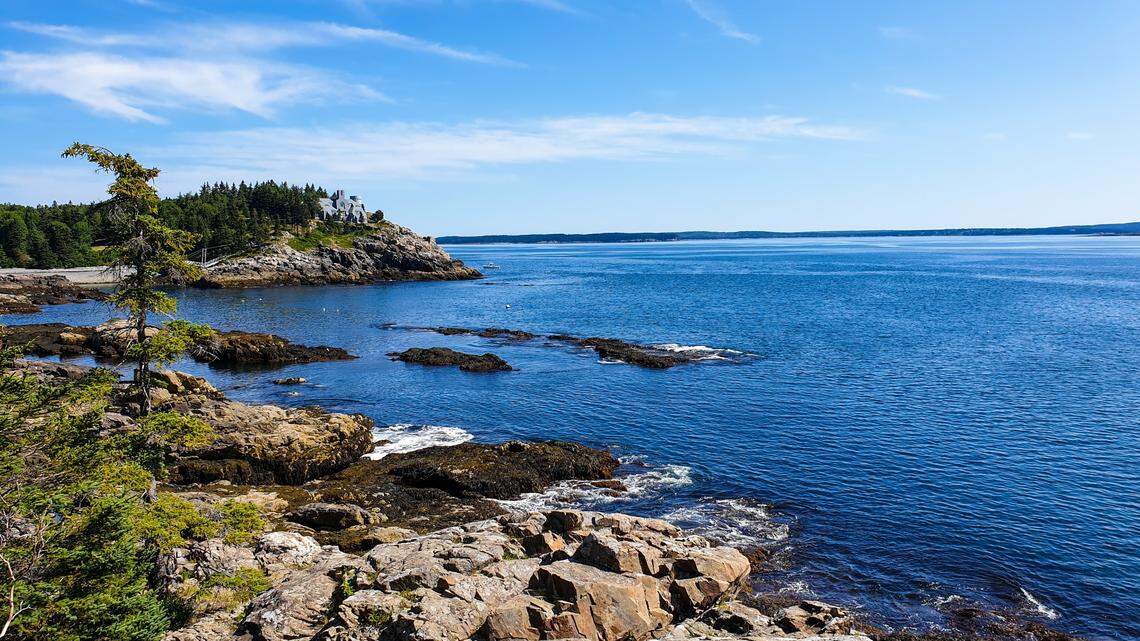 A lobsterman off the coast of Maine reeled in a military rocket, prompting a bomb squad response, state police said.