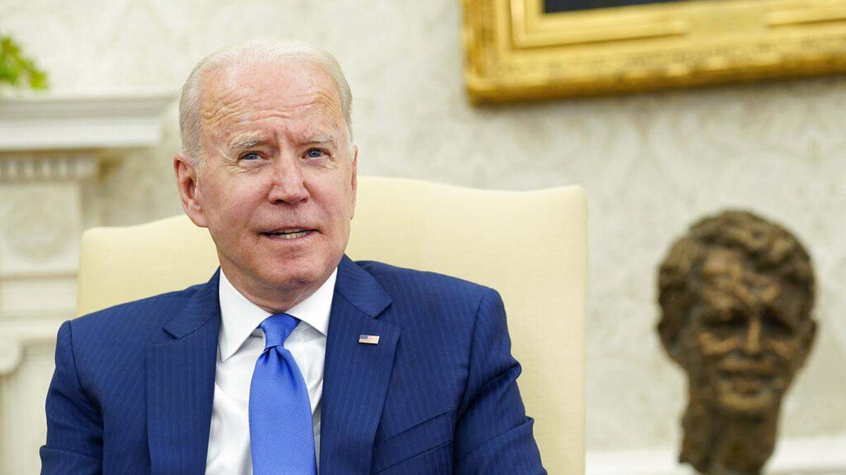 The Washington, D.C., church attended by President Joe Biden says it will not deny him Communion despite his stance on abortion rights. (AP Photo/Susan Walsh)