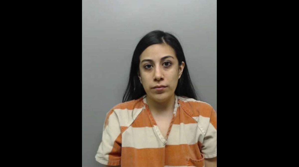 Priscilla Marisol Flores, 34, was arrested early Sunday morning at a Laredo, Texas Applebee's after police say she caused a disturbance, ate other customers' food and danced on top of the bar, while her two children were at home alone.