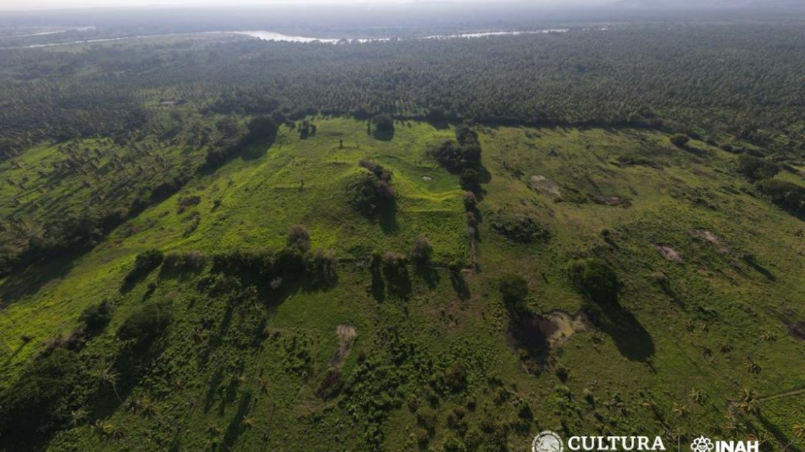 An ancient city was discovered in southwest Mexico after local residents noticed a series of strange mounds, officials said.