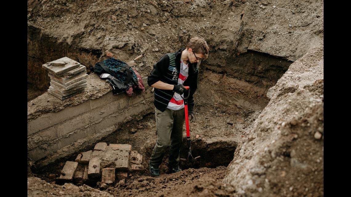 The church sat outside the gates of Trnava during the Middle Ages, which was an unusual location, according to experts.