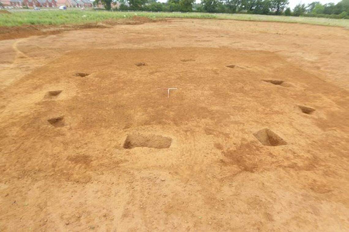 An ‘unusual’ building may have been a shrine complete with a painted ceiling and underground room.
