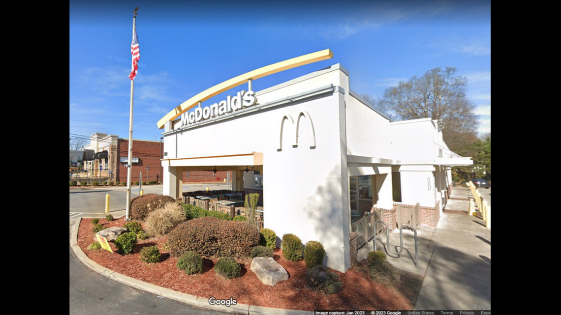 A McDonald’s customer got into a fight with an employee before shooting him in the leg, according to the Atlanta Police Department.