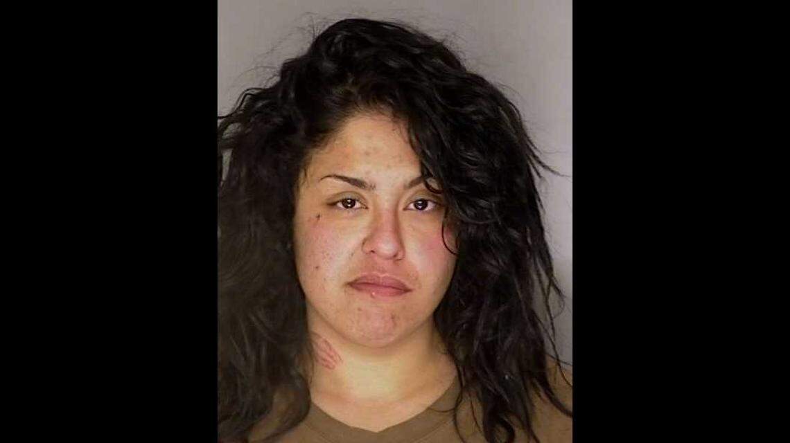 Jackeline Chavira, 23, is accused of committing a crime spree in Watsonville on Wednesday.
