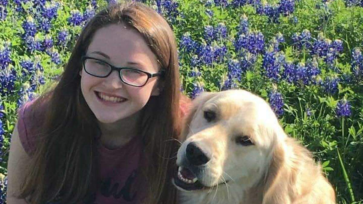 Hannah Westmoreland, 15, and her family are mourning the loss of Journey, her service dog, while also searching for the dog’s killer.