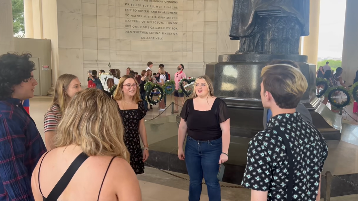 School choir’s rendition of national anthem brings DC crowd to standstill, video shows