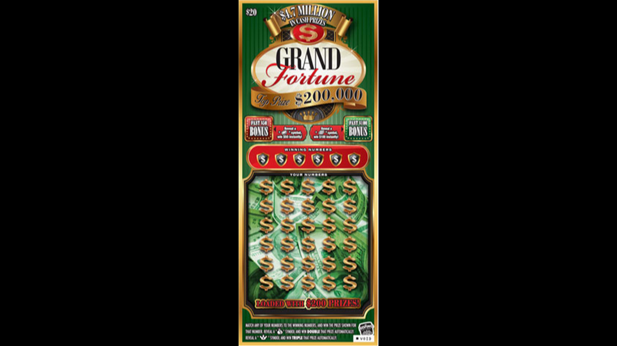 Idaho resident Diane Chavez won $200,000 from a Grand Fortune lottery ticket.