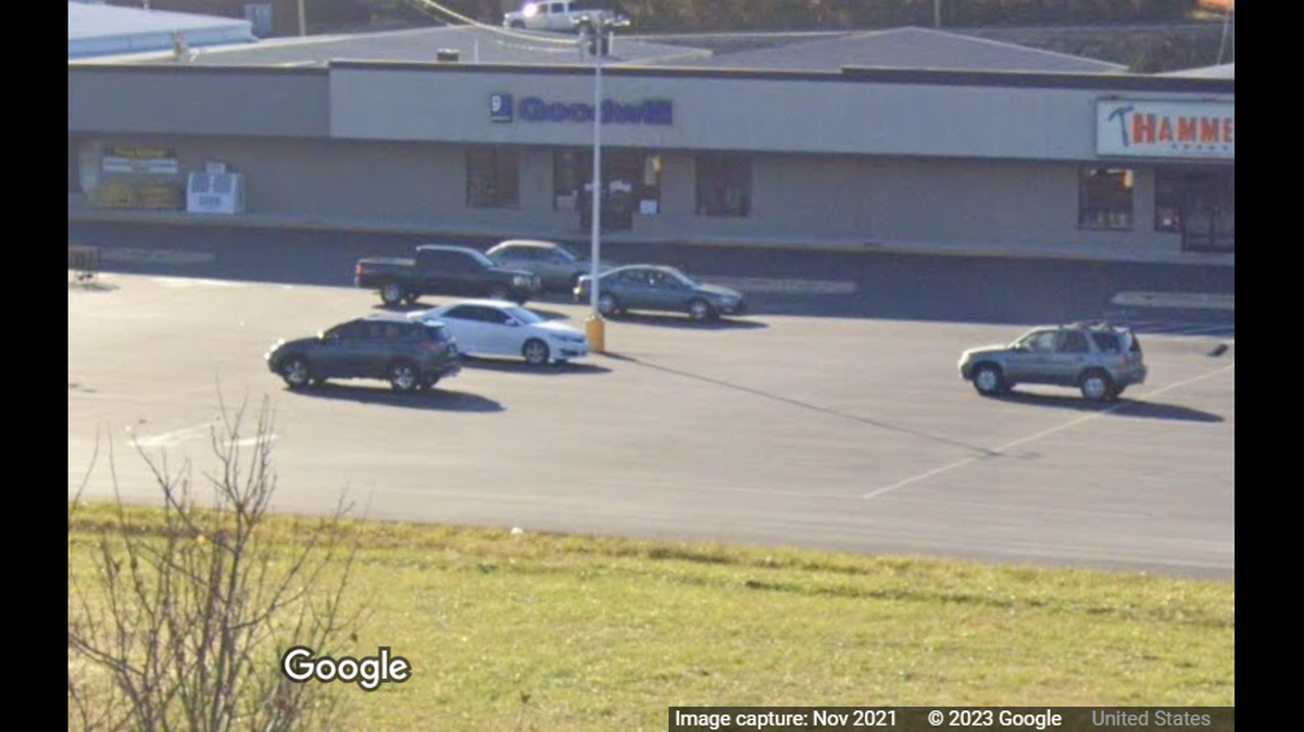 The bear was accidentally donated to the Tazewell Goodwill in Tennessee.