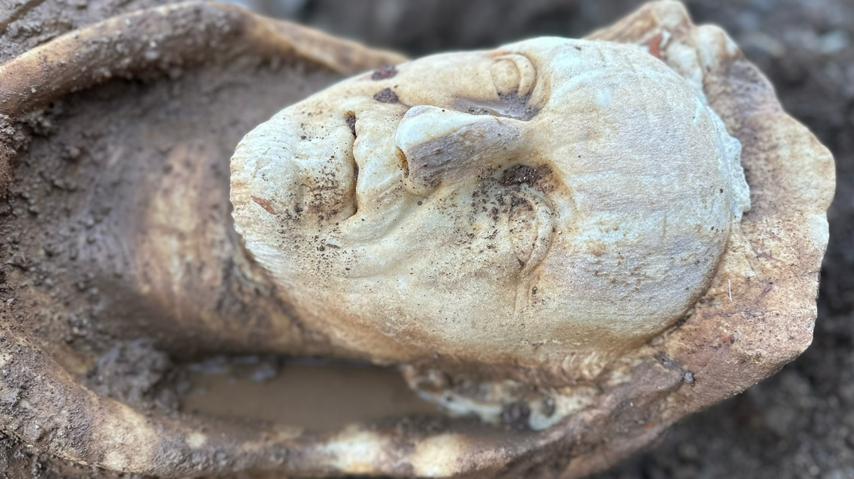 A statue of Hercules was unearthed by workers repairing a sewage system in Rome, archaeologists said.