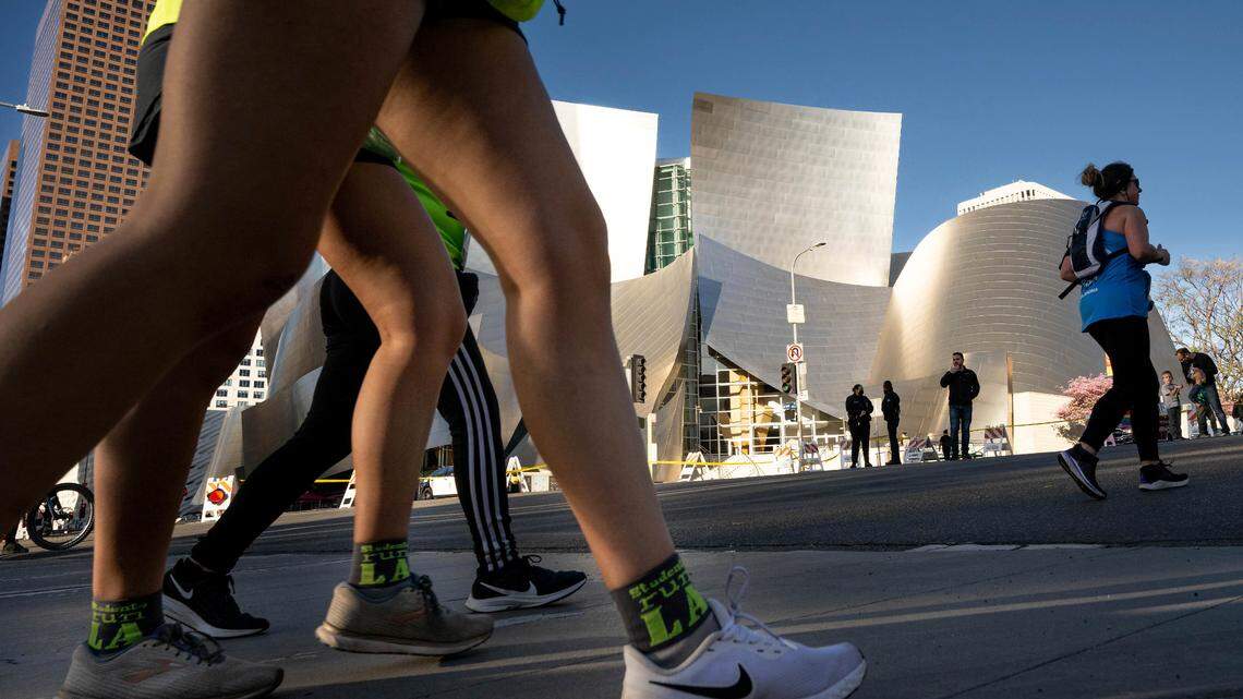 More than 13,000 runners participated in the 2022 Los Angeles Marathon.