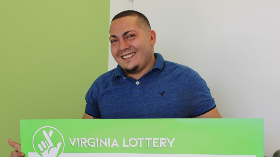 The man couldn’t believe his jackpot was real at first, he said to Virginia lottery officials.