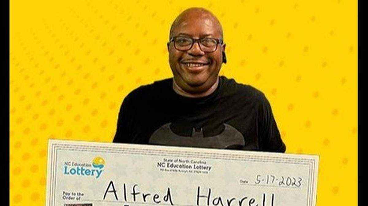 Alfred Harrell promised his fiancée a “dream wedding” one year ago. Now, he can make it happen after winning the North Carolina lottery.