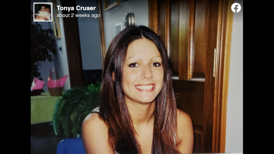 Kristen Roy, 38, of Franklin, Indiana, died from COVID-19 after giving birth to a baby boy, her family said. Photo from Tonya Cruser on Facebook.