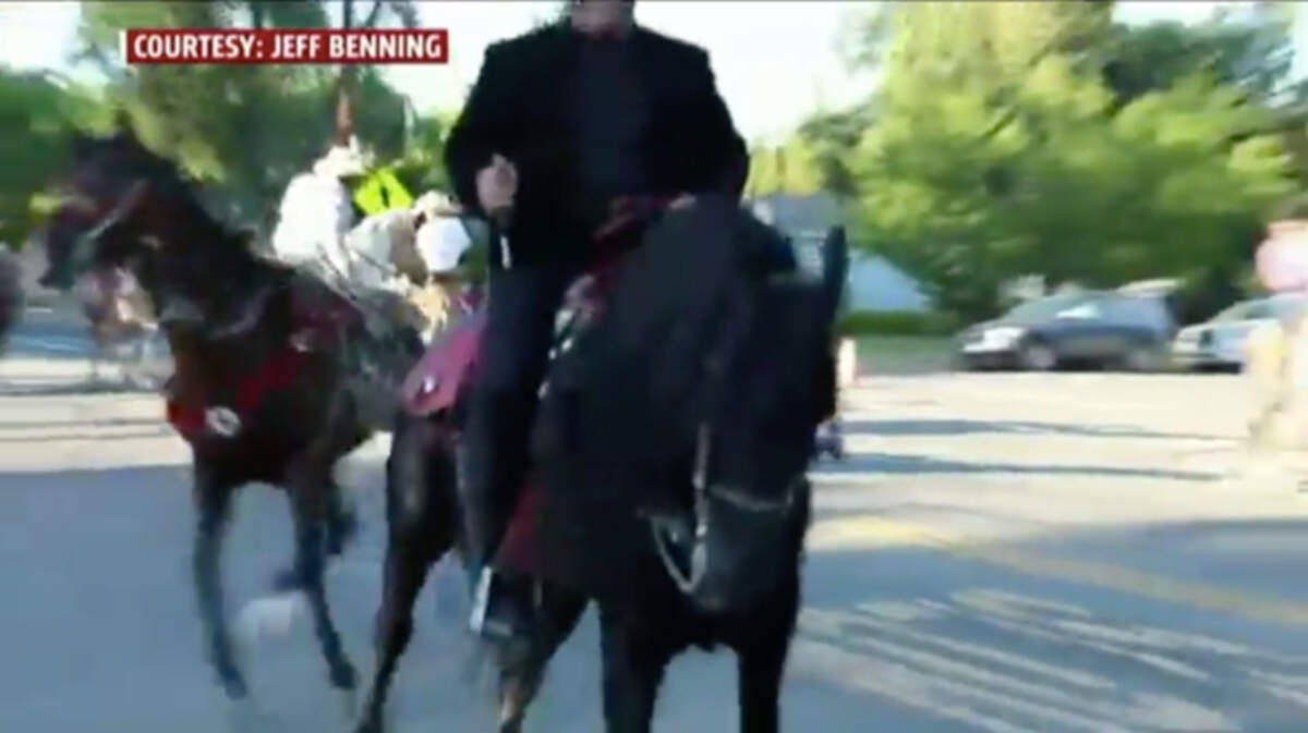 Police say a horse trampled and injured a boy, 8, at the Colusa County Fair.