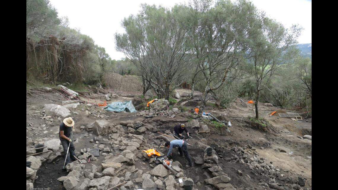 The excavation took place ahead of a construction project, researchers said.