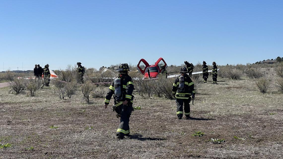 Two planes collided over Colorado, officials said.