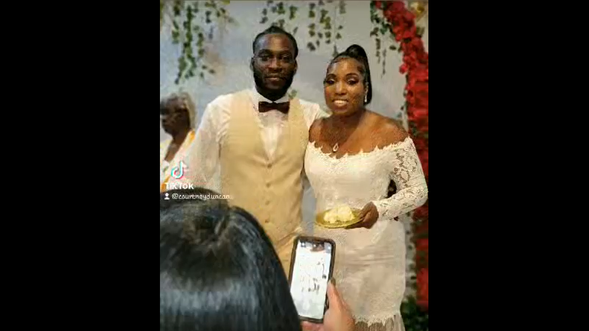 Antwan Penn and his wife, Courtney Duncan, were shot at by accused gang members in a case of mistaken identity, Georgia police said. Penn was killed.