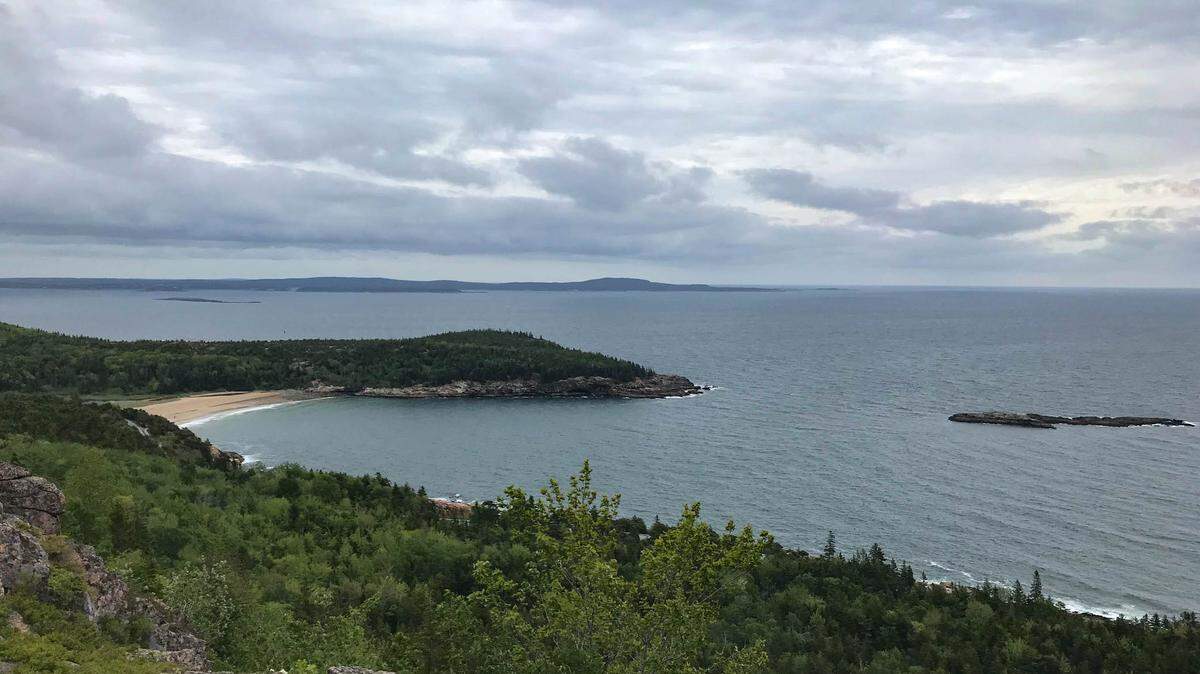 Human remains were found in Acadia National Park.