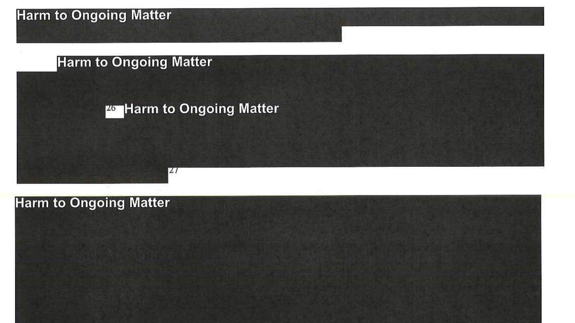 Some of Mueller report’s ‘limited redactions’ cover entire pages of 448-page report