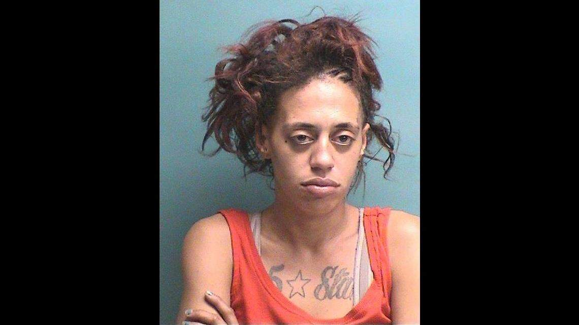 Valerie Worry, 29, is being held on $15,000 bond on child endangerment charges, according to online jail records.