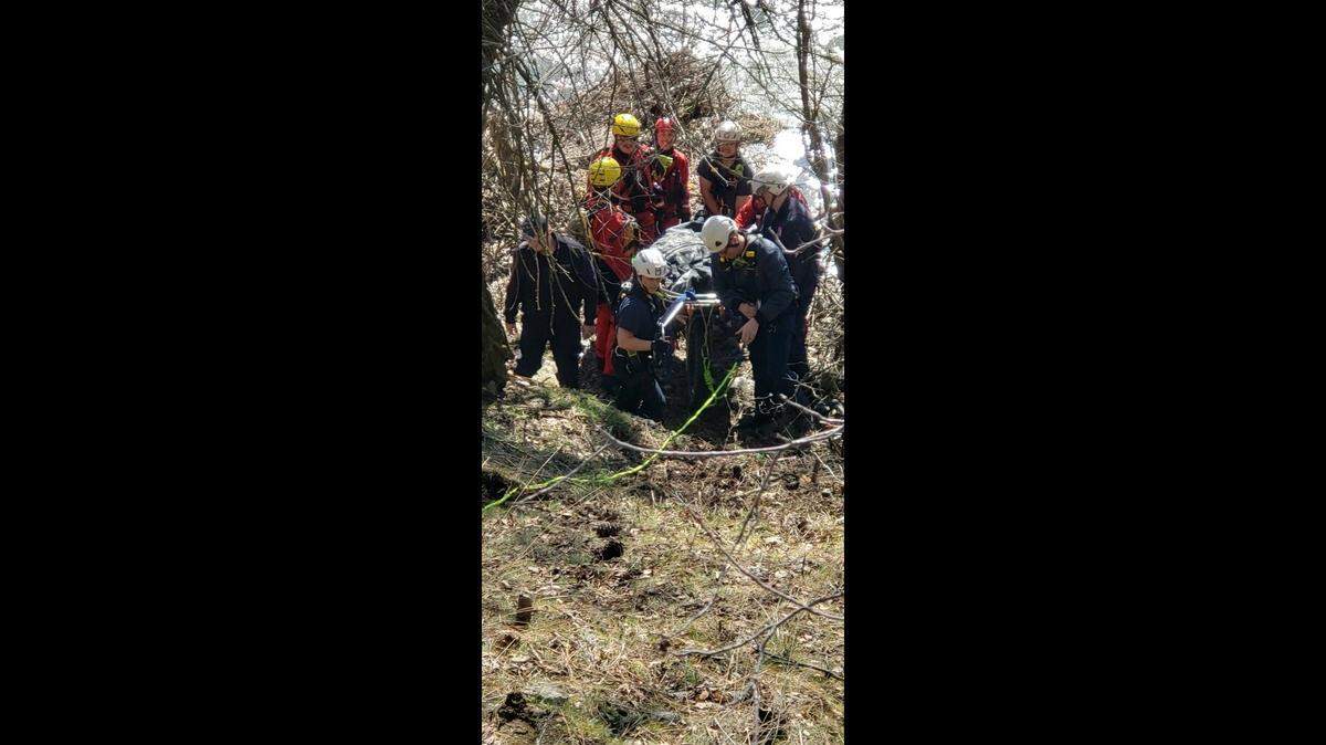 Officials in Washington retrieved a body from the Spokane River after receiving calls about someone floating face-down and lifeless.